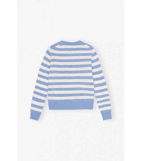 Striped sweater with kittens Striped sweater with kittens