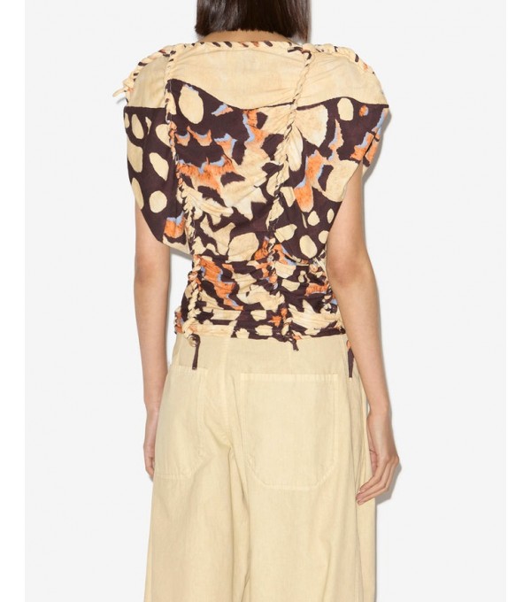 C/ZOHRA-Camiseta print mariposa C/ZOHRA-Camiseta print mariposa
