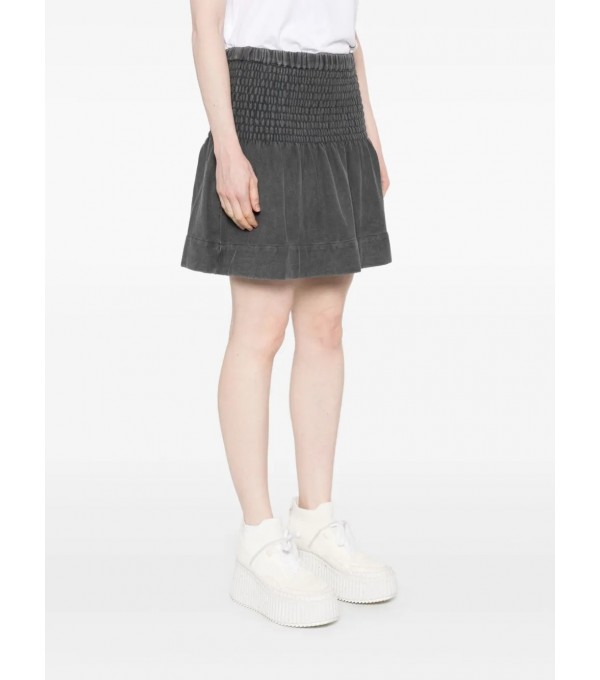 PACIFICA - Cotton Skirt - Anthracite PACIFICA - Cotton Skirt - Anthracite