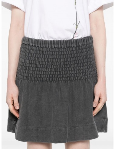 PACIFICA - Cotton Skirt - Anthracite
