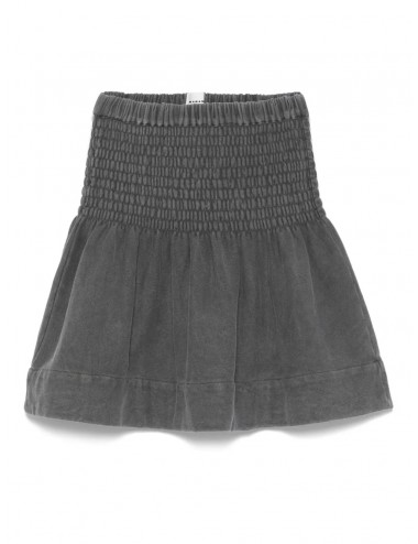 PACIFICA - Cotton Skirt - Anthracite