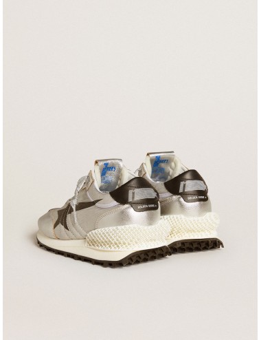 Sneaker MARATHON plateada