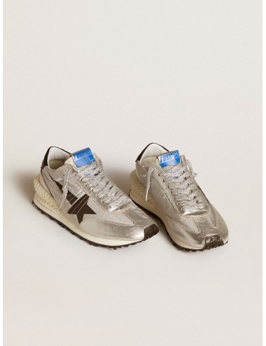 Sneaker MARATHON plateada