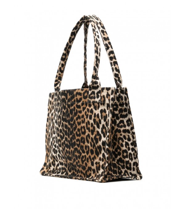 Leopard tote bag