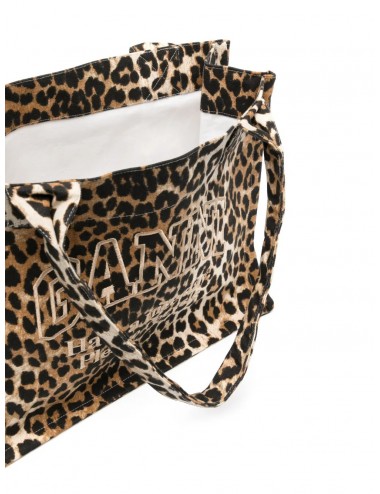 Leopard tote bag