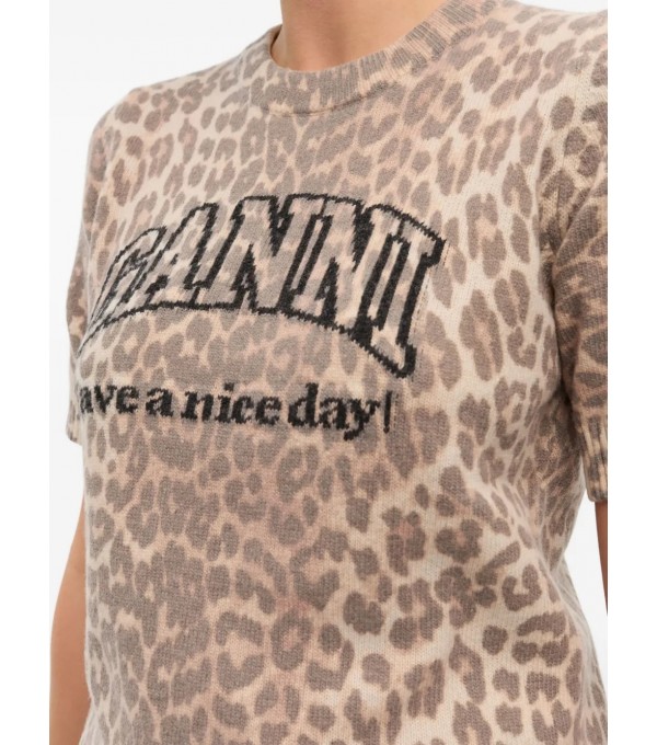 Printed leo sweater Printed leo sweater