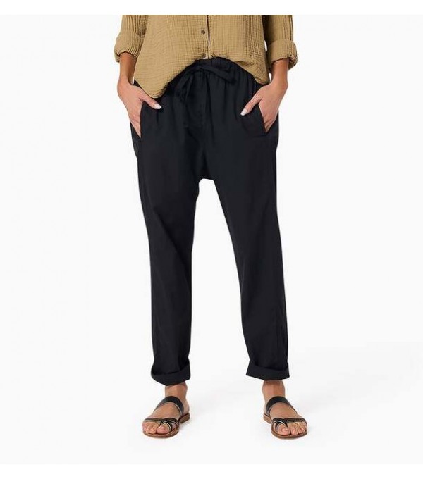 DRAPER - Fine Cotton Trousers - black