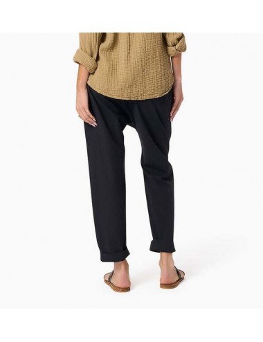 DRAPER - Fine Cotton Trousers - black