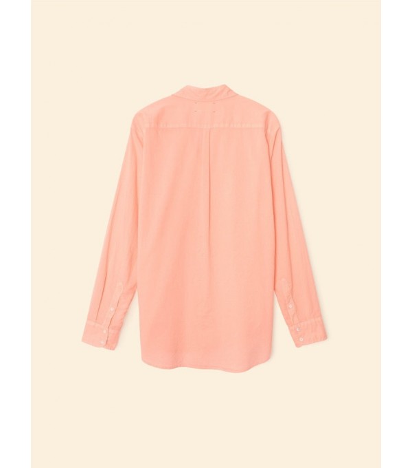 BEAU - Fine Cotton Shirt - grapefruit