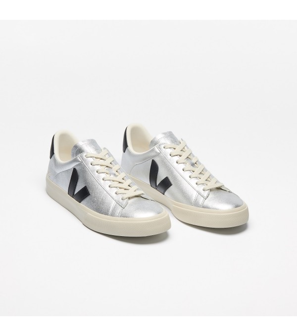 Sneaker CAMPO plata - V negra