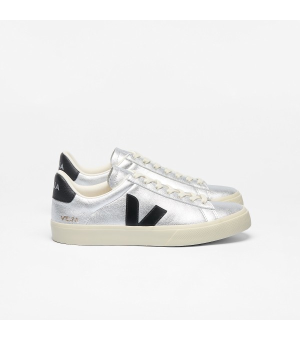 Sneaker CAMPO plata - V negra