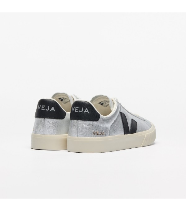 Sneaker CAMPO plata - V negra