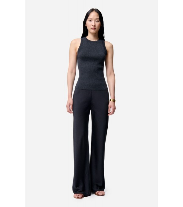 ESSAID - Flowy trousers - black ESSAID - Flowy trousers - black