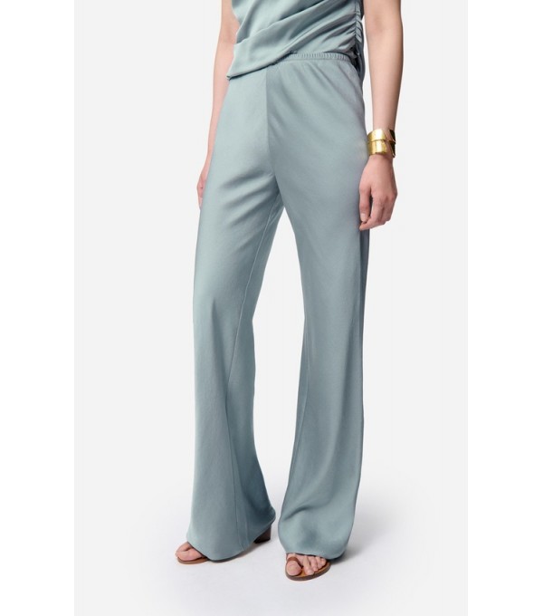 ESSAID - Flowy trousers - pearl green ESSAID - Flowy trousers - pearl green