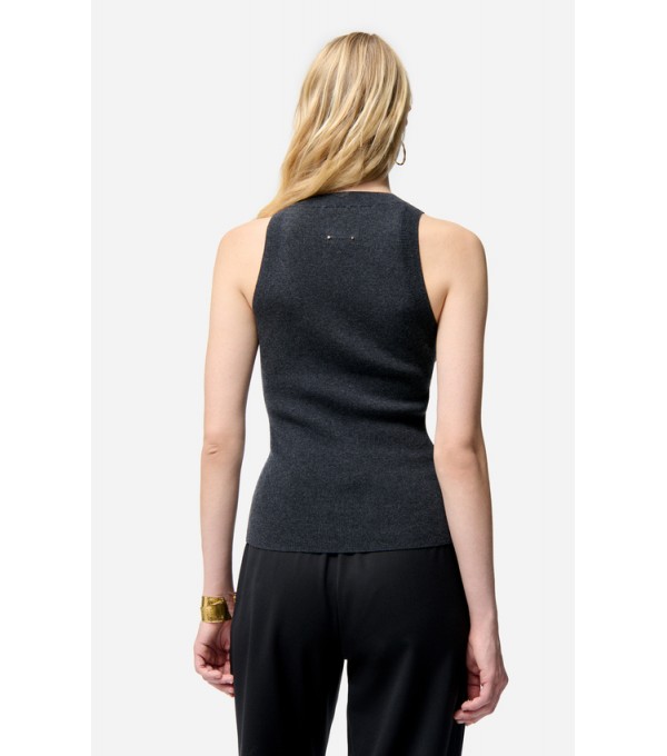 FILIPPA-Top canalé ajustado FILIPPA-Top canalé ajustado