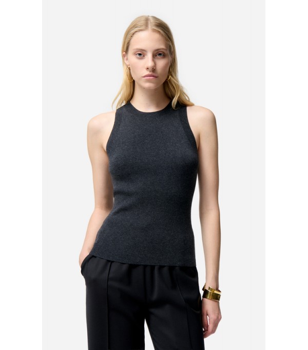 FILIPPA-Top canalé ajustado FILIPPA-Top canalé ajustado