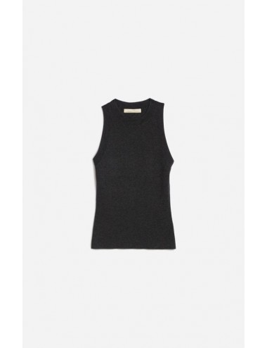 FILIPPA-Top canalé ajustado