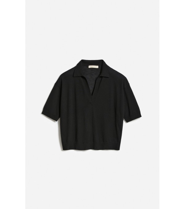 FABY polo neck sweater - black FABY polo neck sweater - black