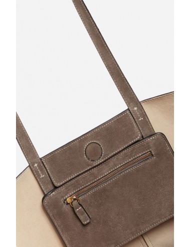 Bolso Tote ante