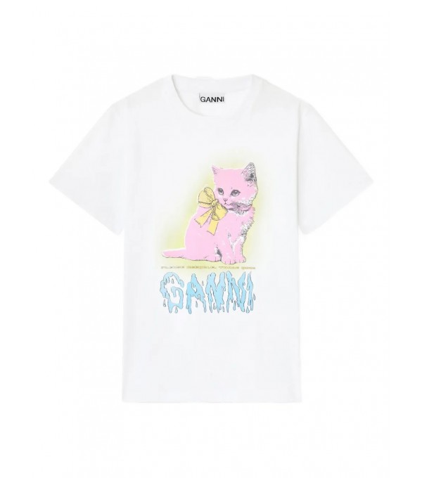 Camiseta gatito logo