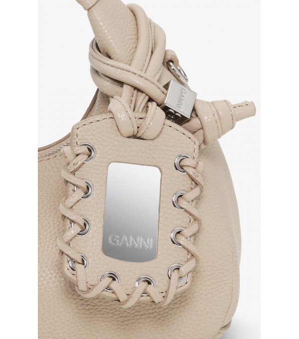 Mini Hobo Bag - Beige