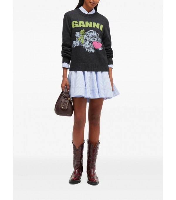 Puppy and heart sweater Puppy and heart sweater