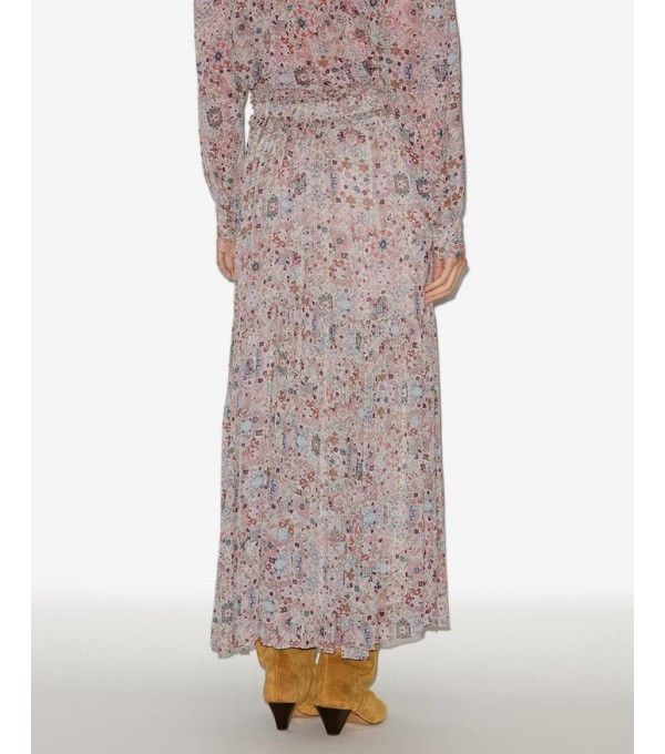 C/BESMA GA-Falda estampada georgette C/BESMA GA-Falda estampada georgette