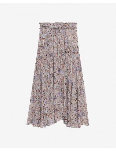C/BESMA GA-Falda estampada georgette
