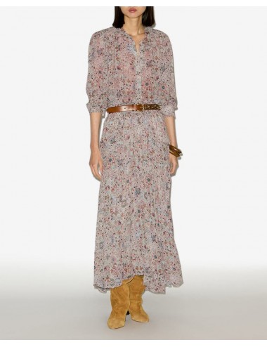 C/BESMA GA-Falda estampada georgette