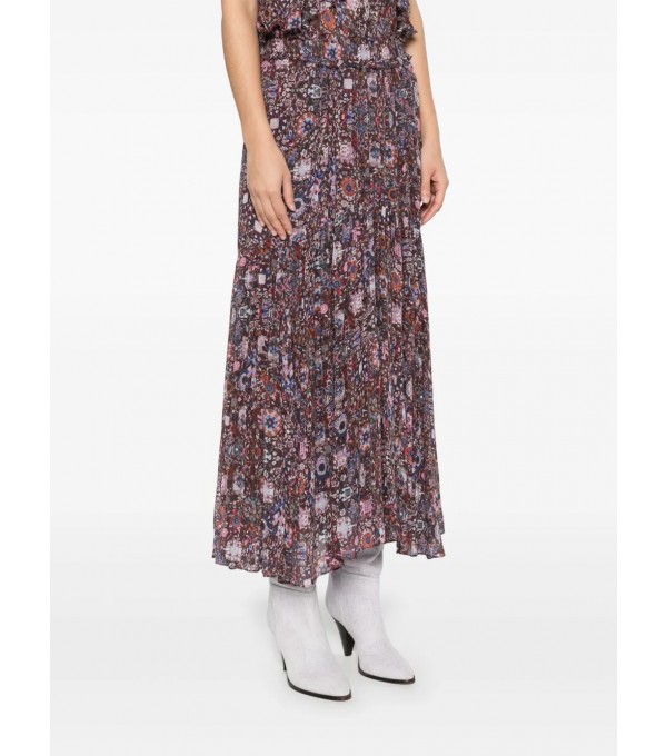 C/BESMA GA-Falda estampada georgette C/BESMA GA-Falda estampada georgette