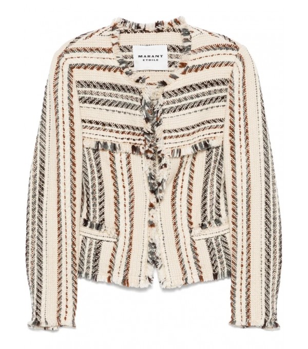 IZARIA GB-Chaqueta jacquard rayas IZARIA GB-Chaqueta jacquard rayas