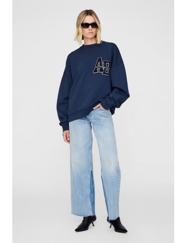 MILES - AB Logo Sweatshirt - Navy
