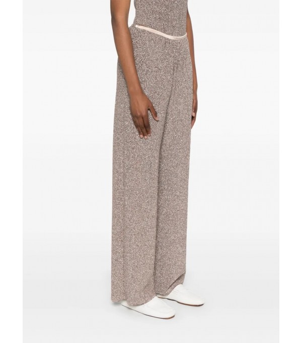 Pantalón amplio lúrex