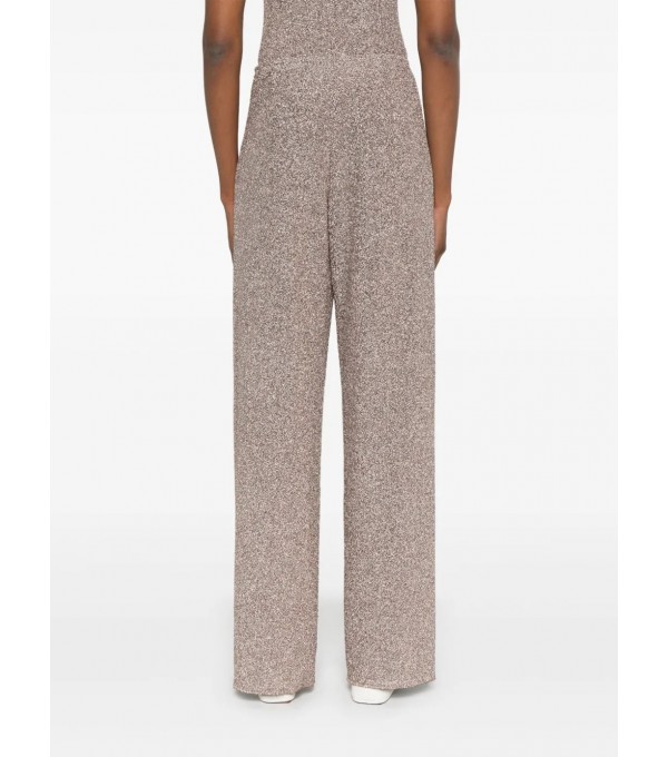 Pantalón amplio lúrex