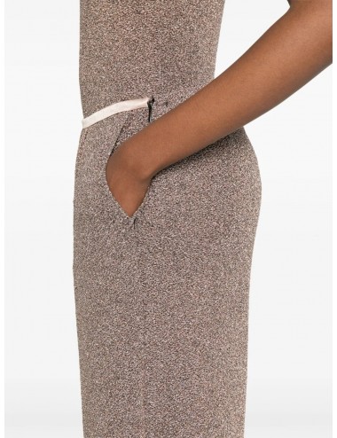 Pantalón amplio lúrex