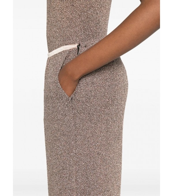 Pantalón amplio lúrex