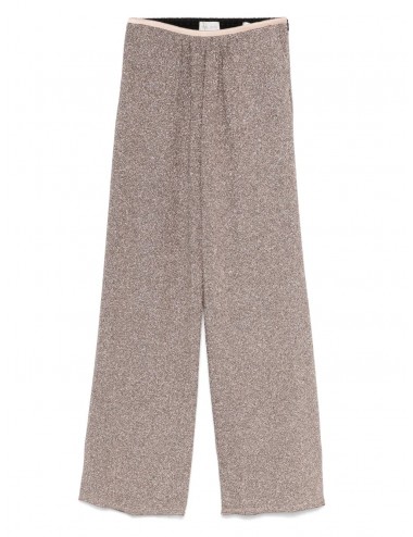 Pantalón amplio lúrex