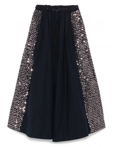 Falda popelin paillettes