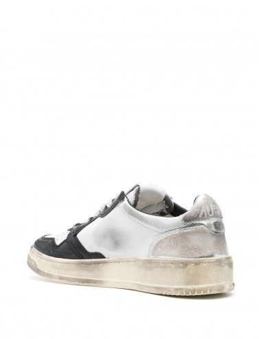 MEDALIST - Super Vintage Sneaker - Black and Silver