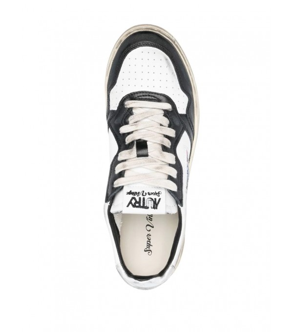 MEDALIST - Super Vintage Sneaker - Black and Silver