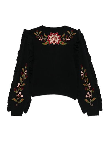 Cardigan bordado