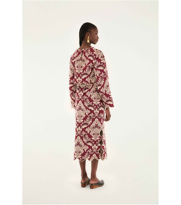 Falda bicolor jacquard Falda bicolor jacquard