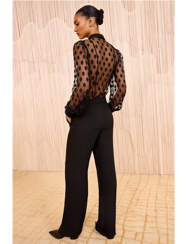 OLLIE-Pantalón crepe