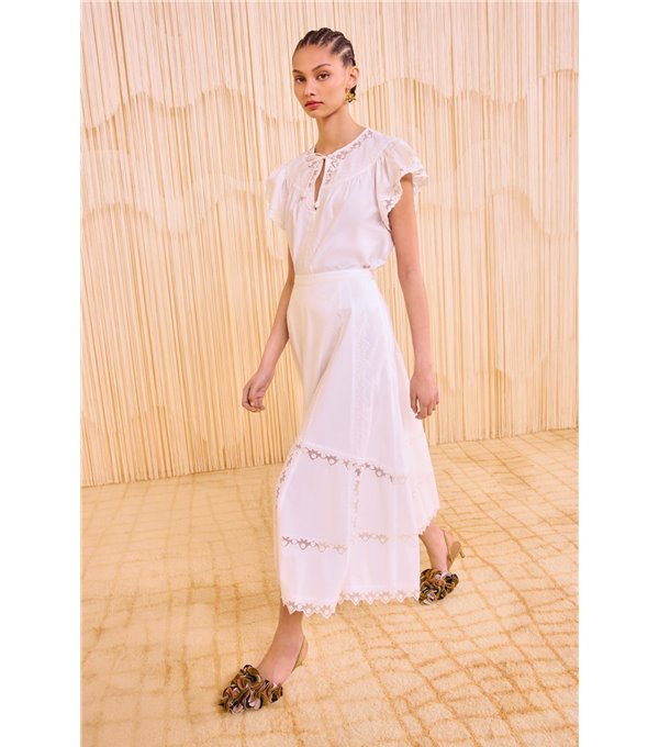 LUCIA - Embroidered skirt LUCIA - Embroidered skirt