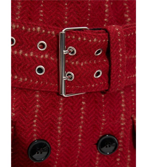 FYMA-Blazer rayas y cinturón