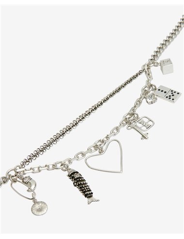 Multicharm necklace