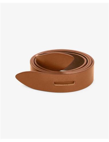 LECCE - Belt with knot - natural