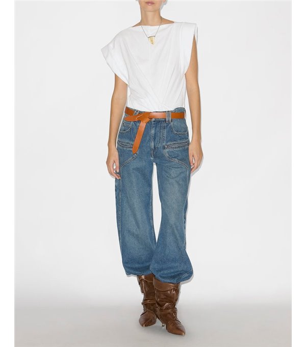 LECCE - Belt with knot - natural LECCE - Belt with knot - natural