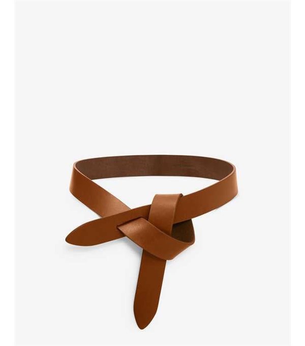 LECCE - Belt with knot - natural LECCE - Belt with knot - natural
