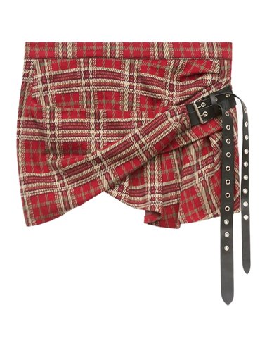 GISEN - Mini falda cuadros